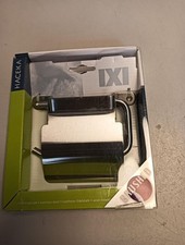 HACEKA IXI Papierrollenhalter mit Deckel, Edelstahl, gebürstet,