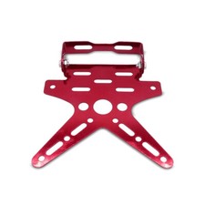 Kennzeichenhalter / Nummernschildhalter für Kawasaki Z 1000 / SX NH7 rot