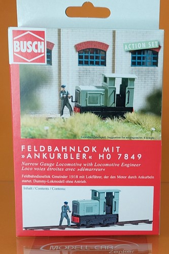 Busch 7849 set feldbahnlok - a-set:,