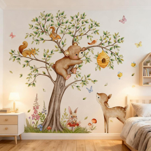 Wandtattoo dschungel waldtiere - dschungel,