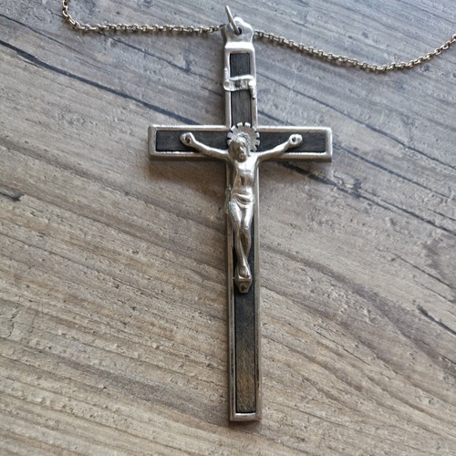 Altes brustkreuz sterbekreuz - /,