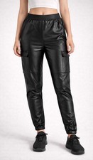 Mä/Da. Kunstleder Hose /Cargo