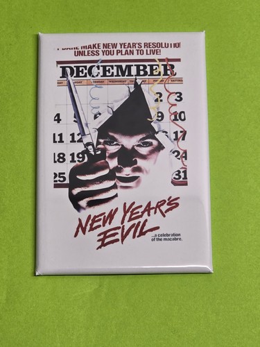 New year evil magnet - evil,