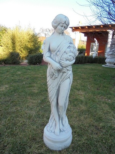 Statue steinguss gartenfigur - steinguss,