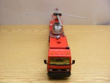 Siku Auslandsmodell Frankreich Feuerwehr Ford Cargo mit Hubschrauber