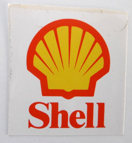 Werbe aufkleber shell muschel - werbe-aufkleber,