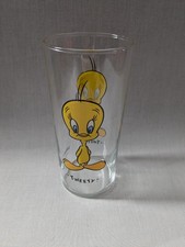 Warner Bros. Looney Tunes Tweety Vogel Trinkglas Sammlerglas 1993 Vintage