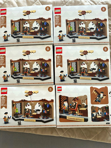 Lego tribute leonardo - lego,