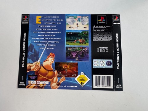 Backcover disney hercules - backcover, zu