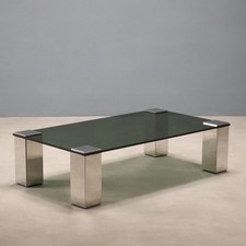 Vintage Couchtisch Verchromtes