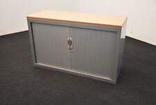Sideboard 2 OH,Metall, Abdeckplatte Holz, 120 cm breit, gebraucht
