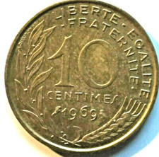Frankreich 10 Centimes  1969 -