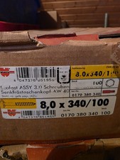 Holzschrauben 8 x 340 Assy