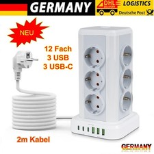 12Fach Mehrfachsteckdose
