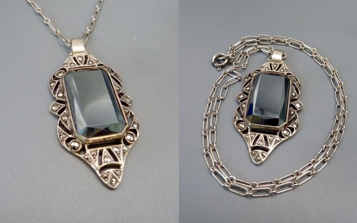 Sk96 antik art - deco, kette