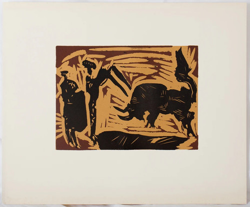 Pablo picasso corrida - pablo, corrida,