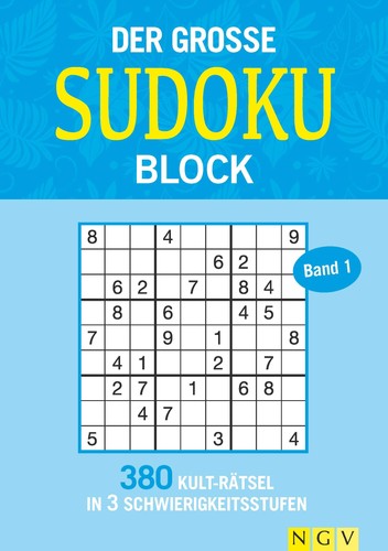Sudokublock 380 kulträtsel - sudokublock,