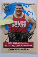 Altes Originalautogramm OTTO WANZ-verstorben 2017 -- Catcher