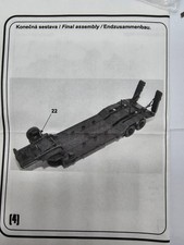 CMK 1:87 25t Sattelauflieger  Arsenal M Resin Bausatz 