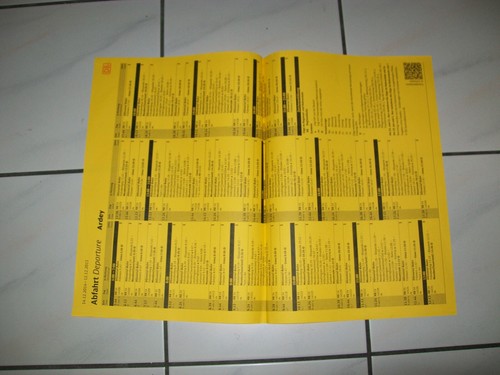 Original fahrplan deutsche - original,