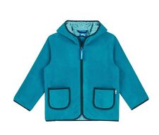 Finkid Fleecejacke Tonttu Jacke Fleece Zip in blau Übergangsjacke Gr 104 -152
