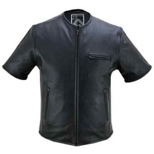 Motorrad Leder Kutte Biker