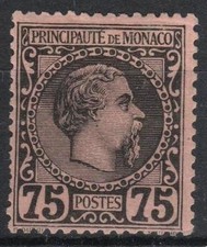 MONACO Briefmarke 8 PRINCE