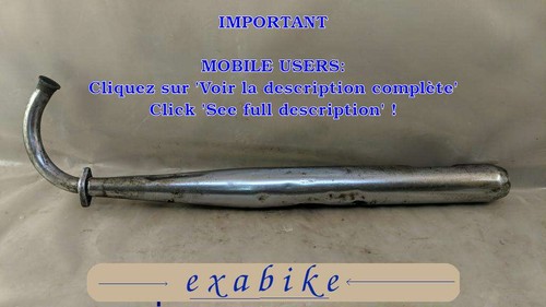 Auspuff links für honda cb125 - auspuff,