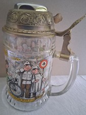 Bierseidel mit Fahrradklingel, Sehr gut erhalten