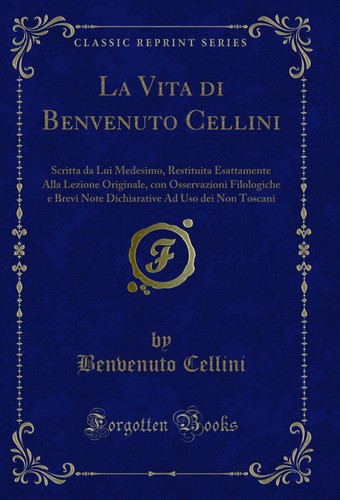 Vita benvenuto cellini - la,