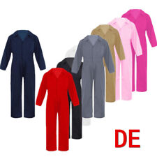 DE ranrann Kinder Arbeitsoverall Jumpsuit Baumwolle Blaumann Overall Uniform