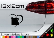 Ägypten Herz Aufkleber