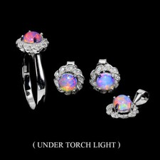 925 Sterling Silber Sets Runde