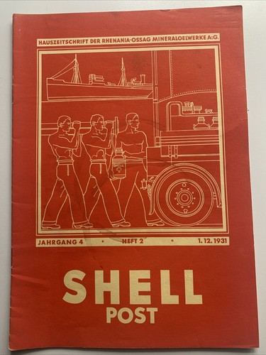 Shell post rhenania ossag - shell-post, rhenania-ossag