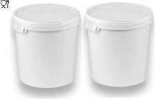 2 x 30 Liter Eimer mit Deckel