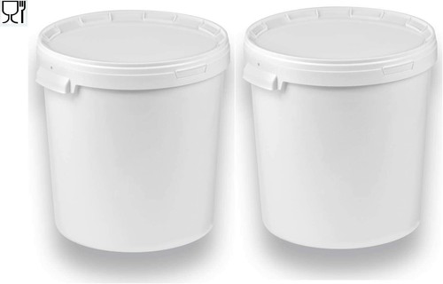 Liter eimer mit deckel - 30,