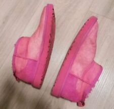 Original Ugg Uggs Classic Ultra Mini Boots Pink Rosa Damen 39 Rosa 40 warm 