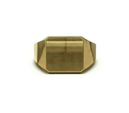 14k gold signet - ring, herren