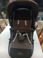 Sitzeinheit Aufsatz für ABC Salsa 4 Air Sportwagenaufsatz, Bezug braun