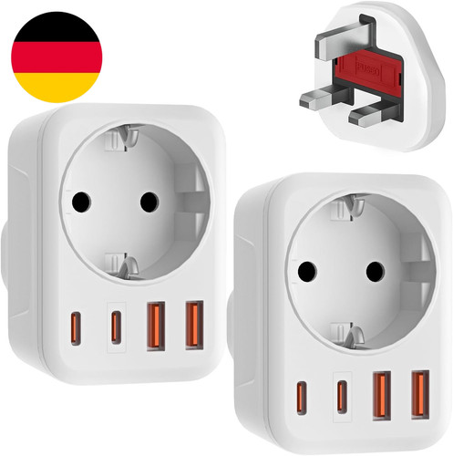 Pack reiseadapter adapter - pack, uk