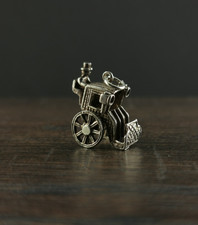 Charms Silber 925 Kutsche mit