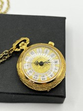 American Double Halskette Mit Vintage MENTOR Taschenuhr Wacker Uhr Handaufzug