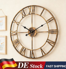 Wanduhr Vintage Schwarz