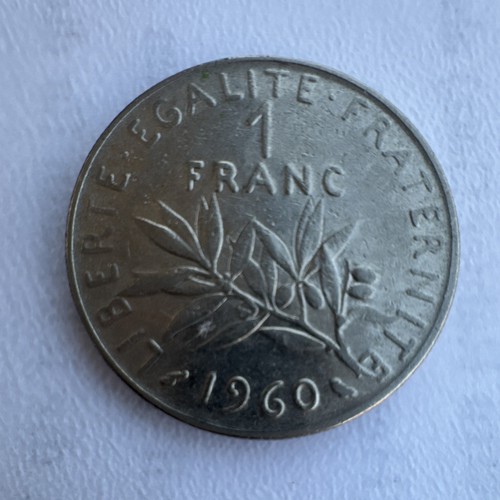 Frankreich franc 1960 - 1,