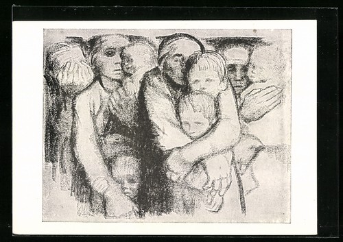 Künstler käthe kollwitz - künstler-ak,