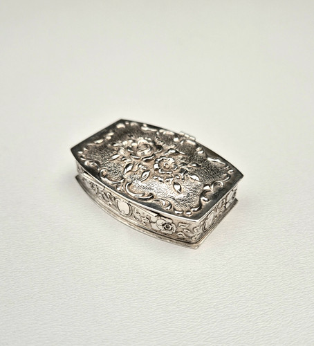 Schöne rechteckige 835 silber - schöne,