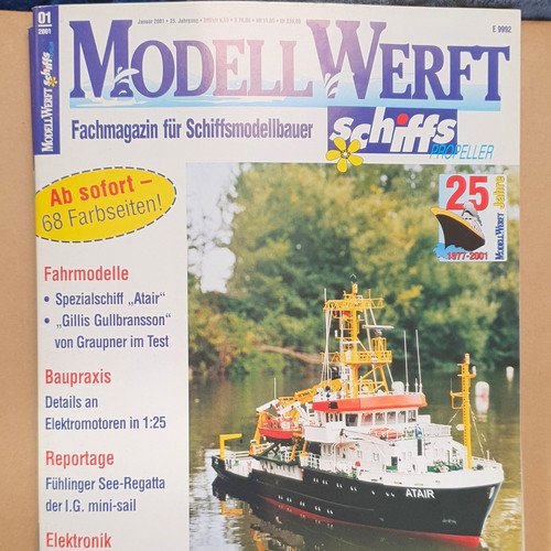 Zeitschrift modellwerft - zeitschrift,