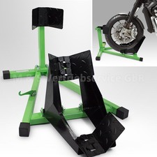 Motorradwippe Transportständer Montageständer Radwippe Vorn Grün BITUXX