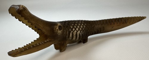 Vintage krokodil figur - vintage,