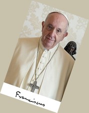 Druck/Print Autogramme Papst